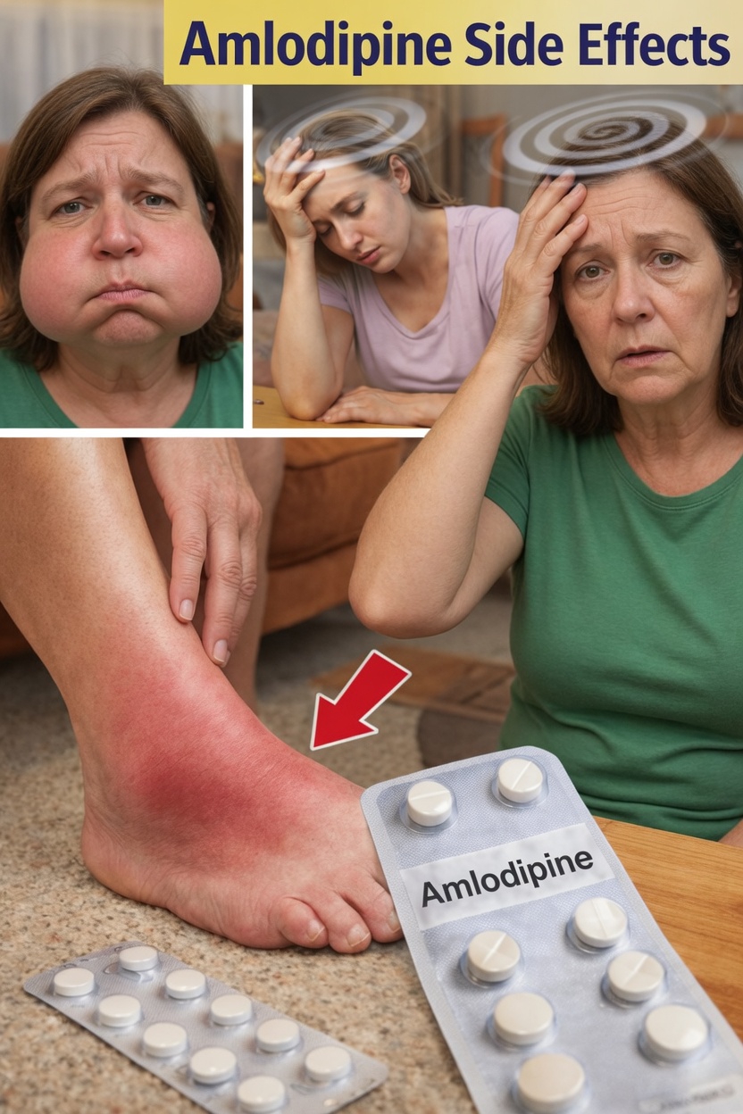 What Are the 12 Most Common Amlodipine Side Effects and Everyday Habits That Can Make a Difference?