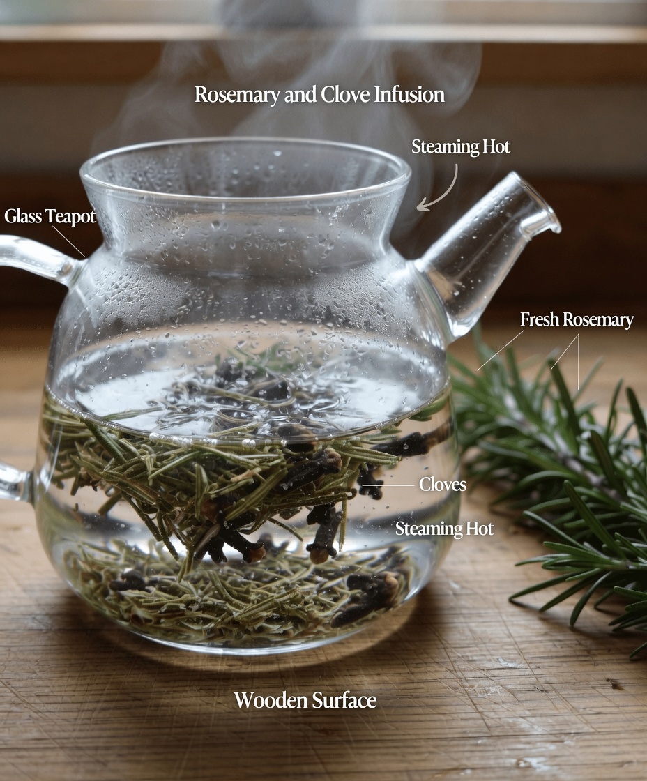 How to Mix Rosemary With Cloves for a Simple Daily Tea That Supports Your Wellness Routine