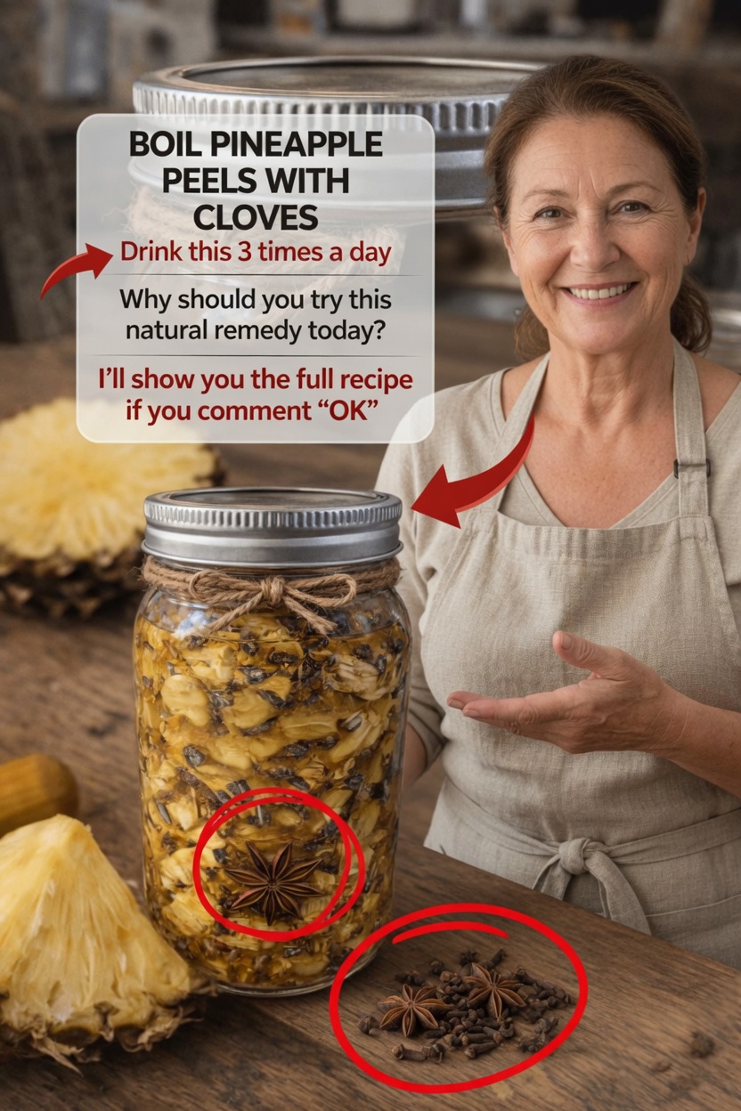 Boiling Pineapple Peels With Cloves and Drink This 3 Times a Day: Why This Simple Homemade Drink Is Worth Trying Today