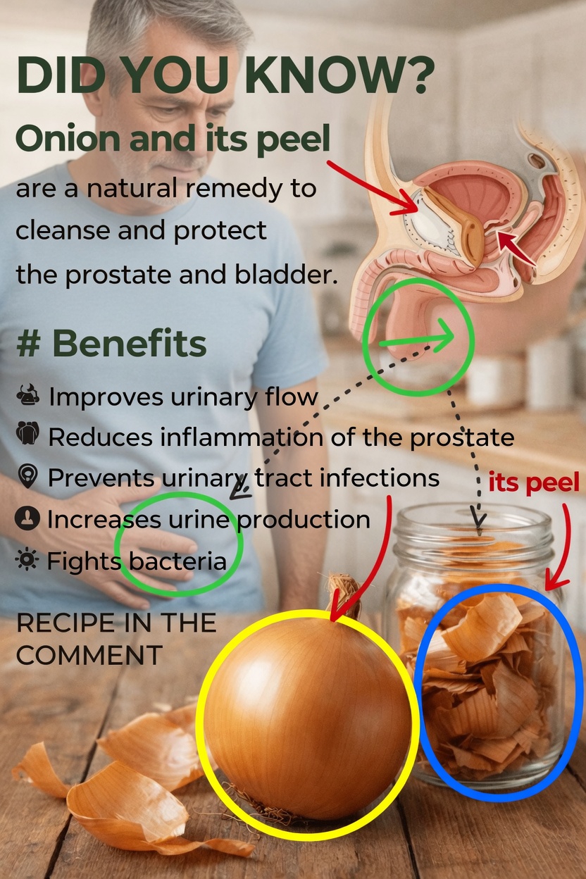 How to Use Onion and Its Peel to Support Healthy Prostate and Bladder Function Naturally