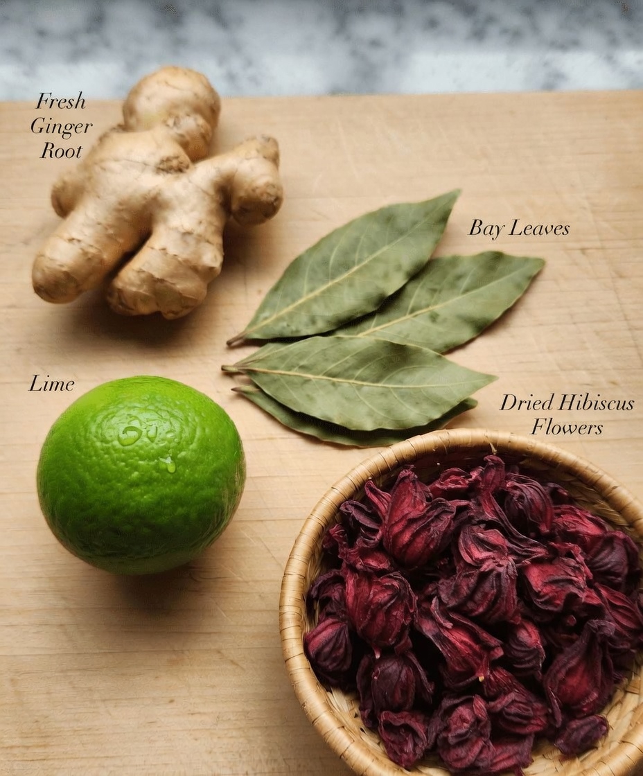 Discover How to Make Ginger Lime Bay Leaf and Hibiscus Morning Drink for Your Daily Wellness Routine