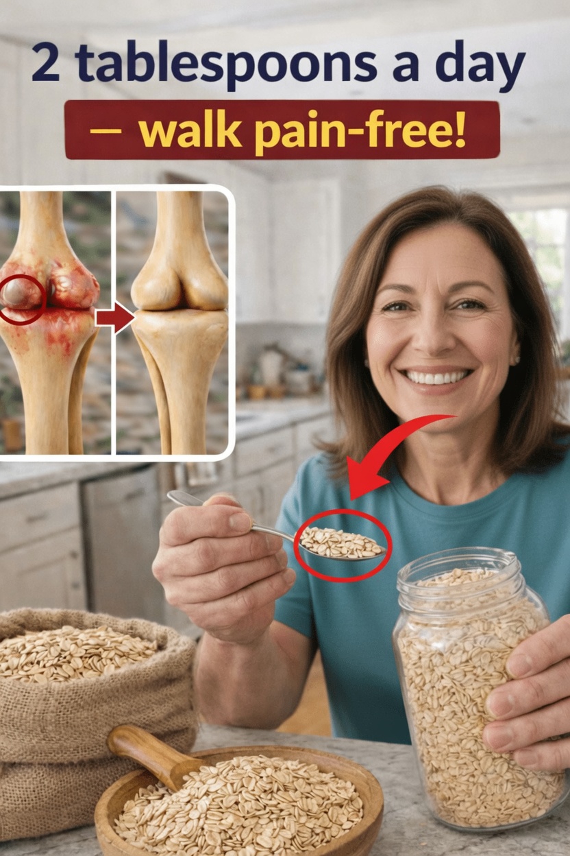 2 Tablespoons of Oats a Day: How This Easy Habit May Help Support Knee and Joint Health