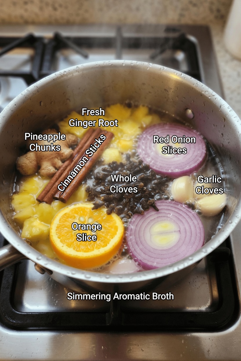 Easy 15-Minute Boil: How to Make a Simple Infusion with Cinnamon, Cloves, Garlic, Ginger, Lemon, and Onion for Your Daily Wellness Routine