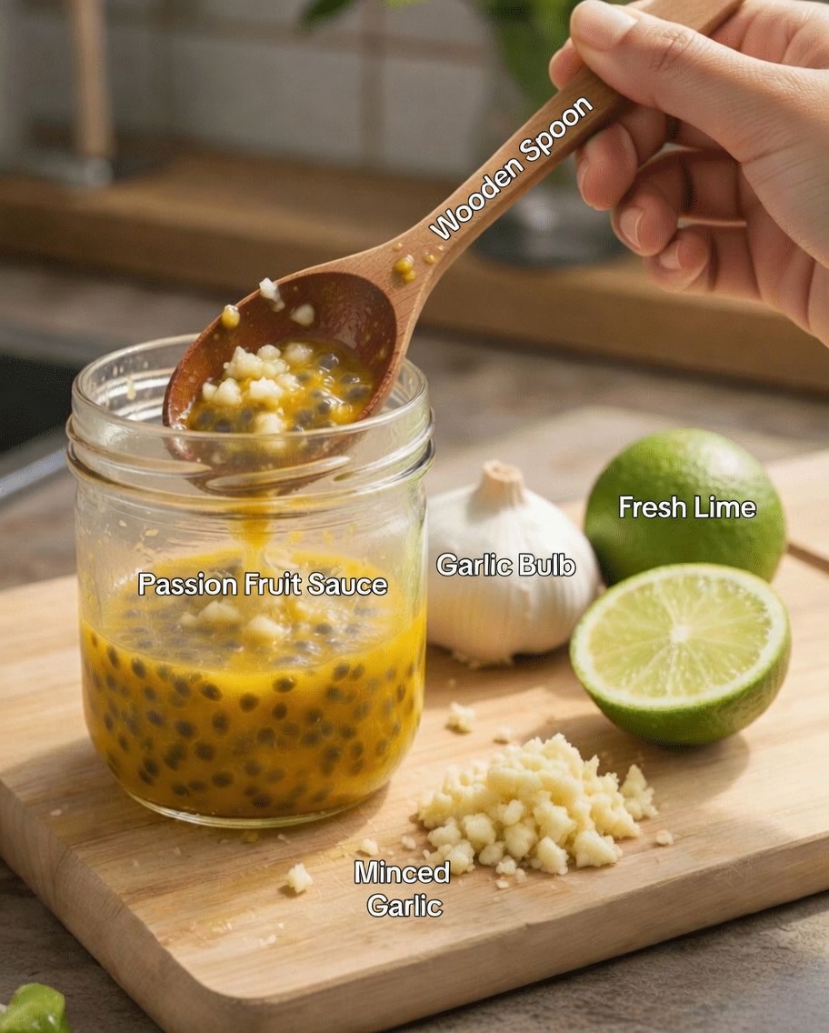 Easy Passion Fruit, Garlic, and Lime Mixture: A Natural Approach to Supporting Eye Wellness at Home