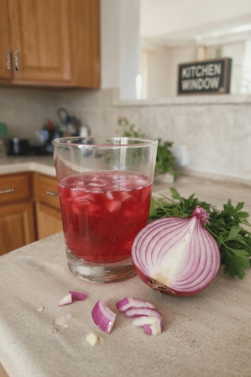Soaking Red Onions Overnight in Water: Why This Traditional Habit Is Gaining Attention for Men’s Wellness