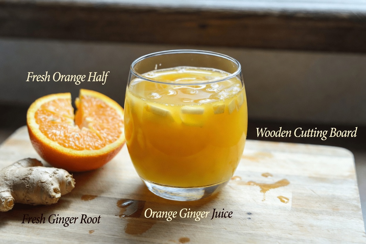 How to Support Your Kidneys, Liver, and Lungs Naturally Using Orange and Ginger Every Day