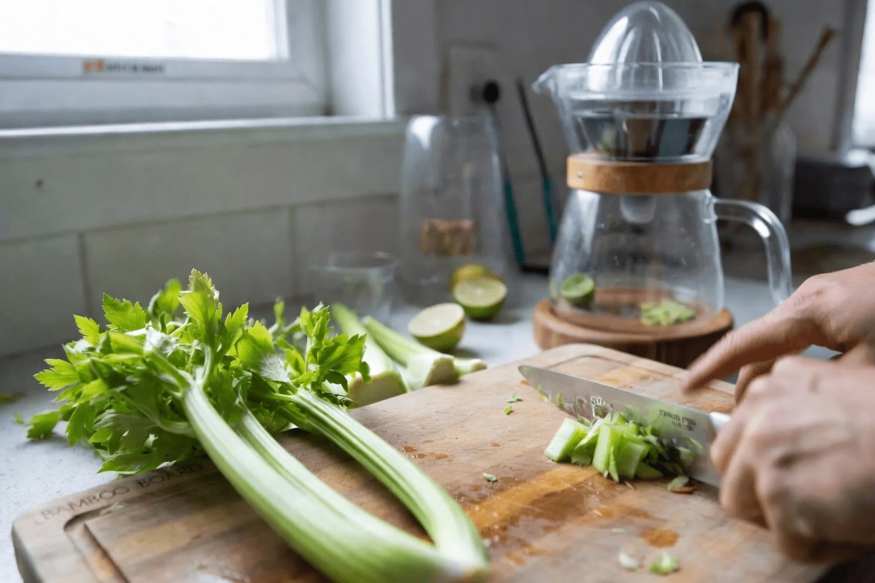 Discover How to Make Fresh Celery Juice the Right Way and Incorporate It Into Your Wellness Habits
