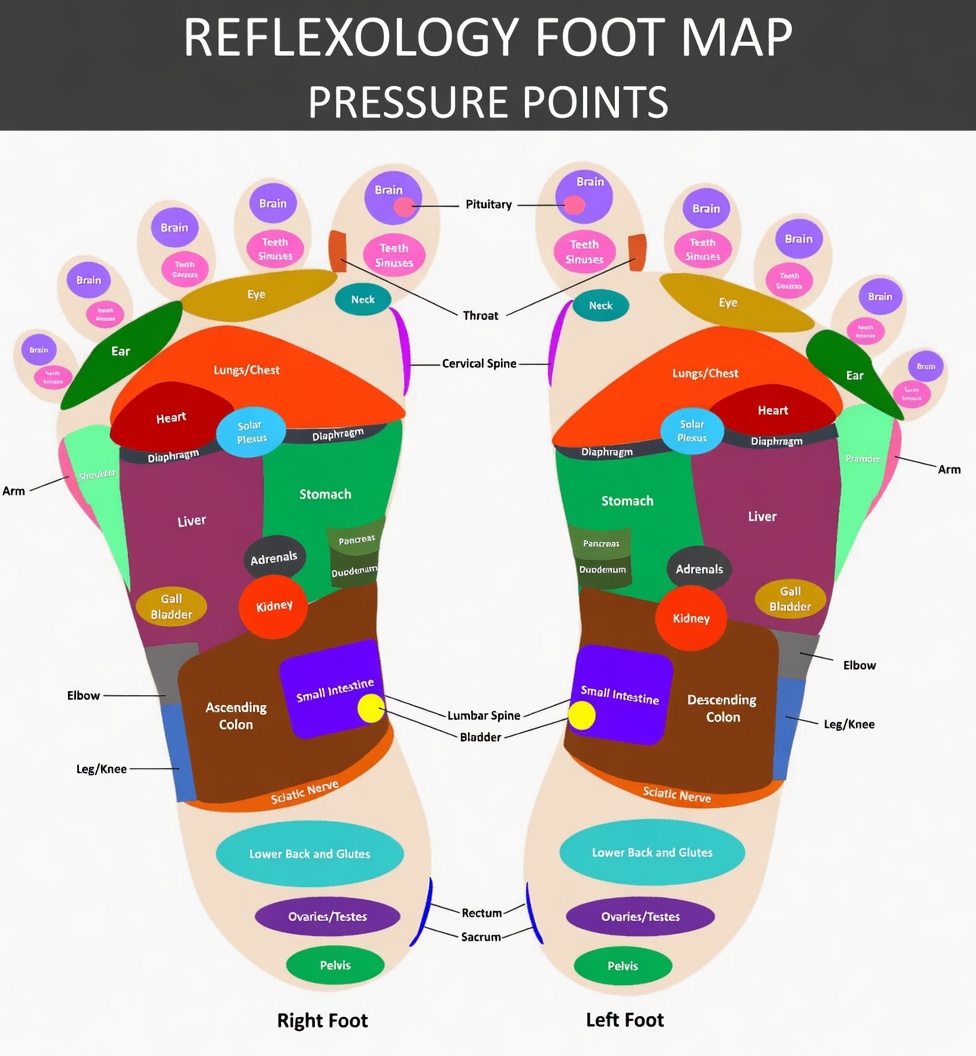 Discover Your Foot Reflexology Map and the Surprising Ways It Connects to Your Entire Body