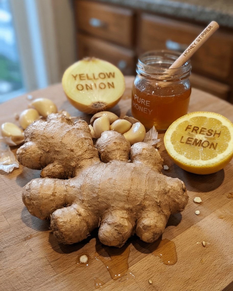 Have You Ever Wondered What Happens When You Mix Grated Ginger, Onion, Garlic, Lemon Juice, and Honey Into One Simple Daily Spoon?