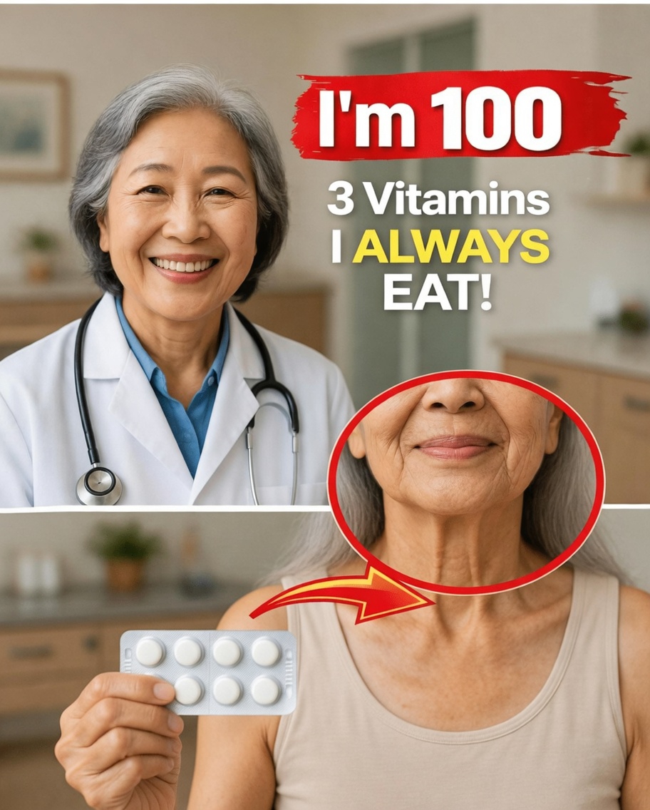 What Are the 3 Vitamins That a 101-Year-Old Nutrition Professor Eats Daily to Support Healthy Aging?