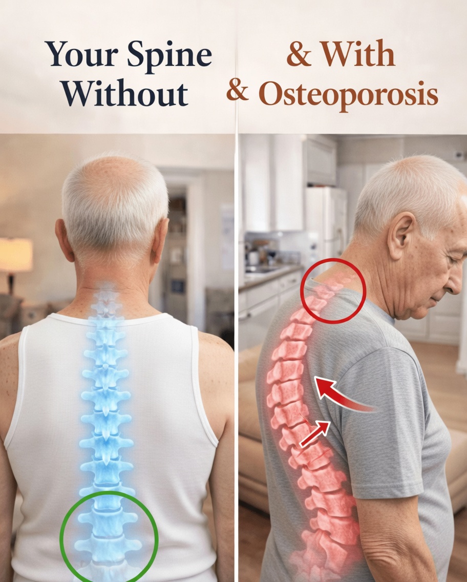 Healthy Spine vs Osteoporosis: Simple Daily Habits to Support Strong Bones and Better Posture