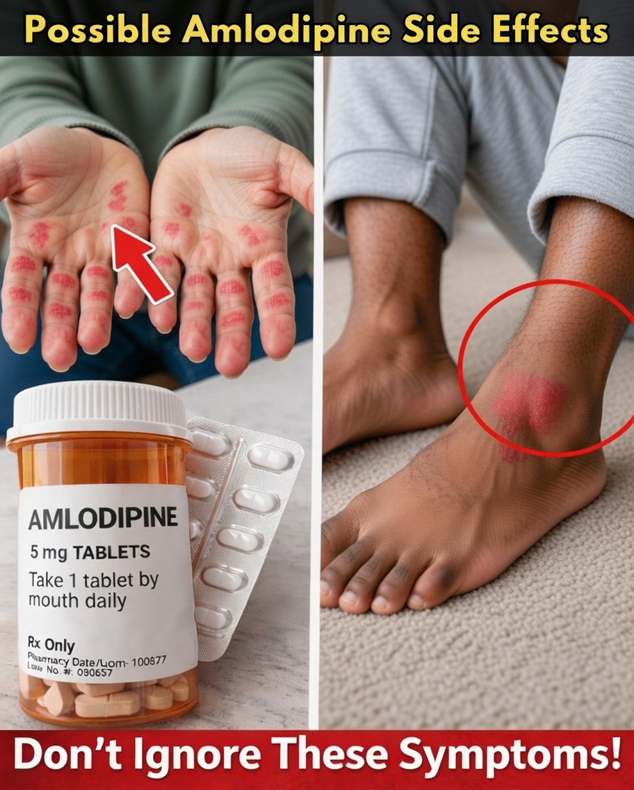 What Are the 10 Common Side Effects of Amlodipine and How Can You Manage Them at Home?