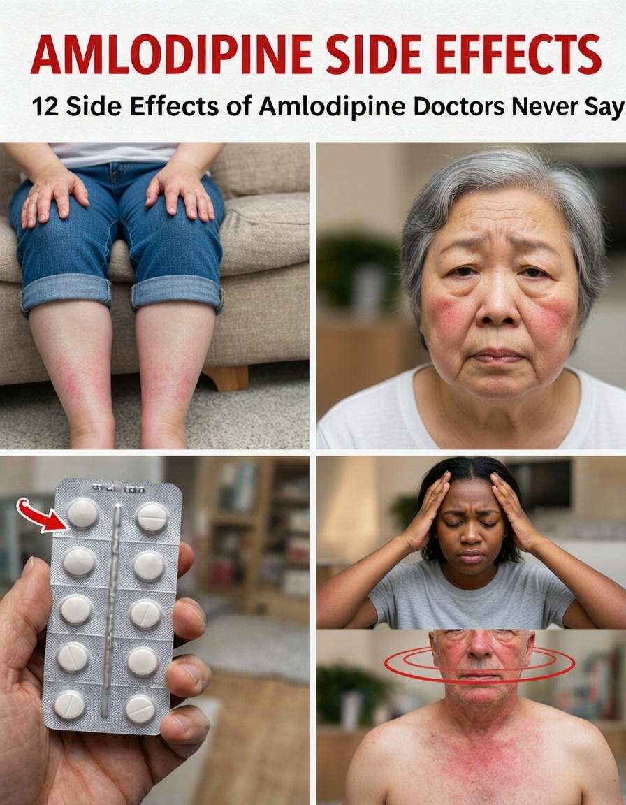 Uncovering 12 Amlodipine Side Effects That Doctors Rarely Highlight But Patients Experience Daily