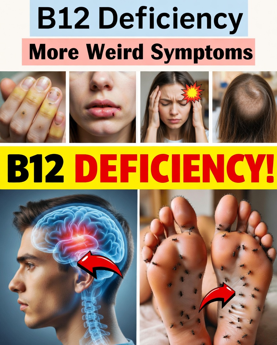 Here Are 8 Strange Signs Your Body Is Begging for Vitamin B12 That Most People Overlook Completely