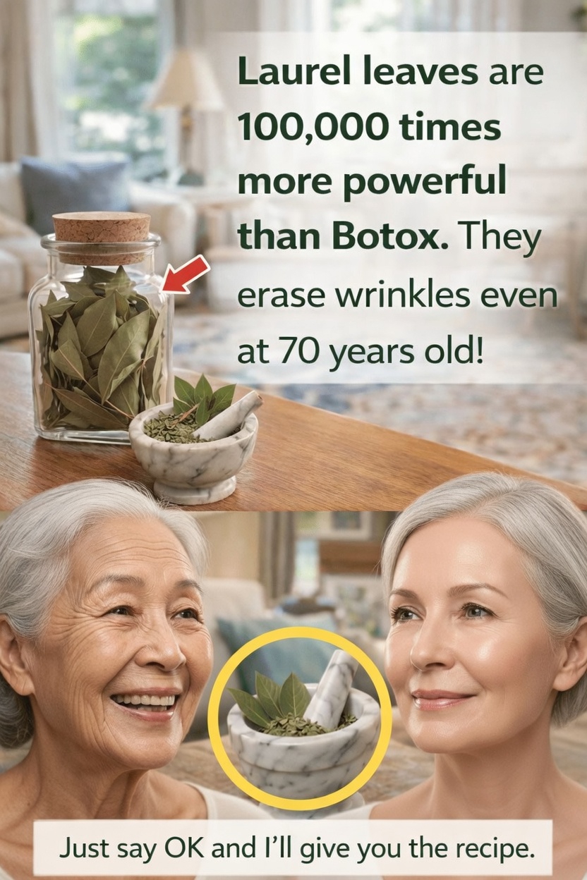 Bay Leaves for Wrinkles: The Simple Kitchen Ritual That May Help Support Smoother and More Youthful Looking Skin
