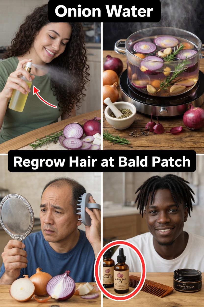 Discover the Simple Way to Make Homemade Onion Water for Your Natural Hair Care Routine at Home