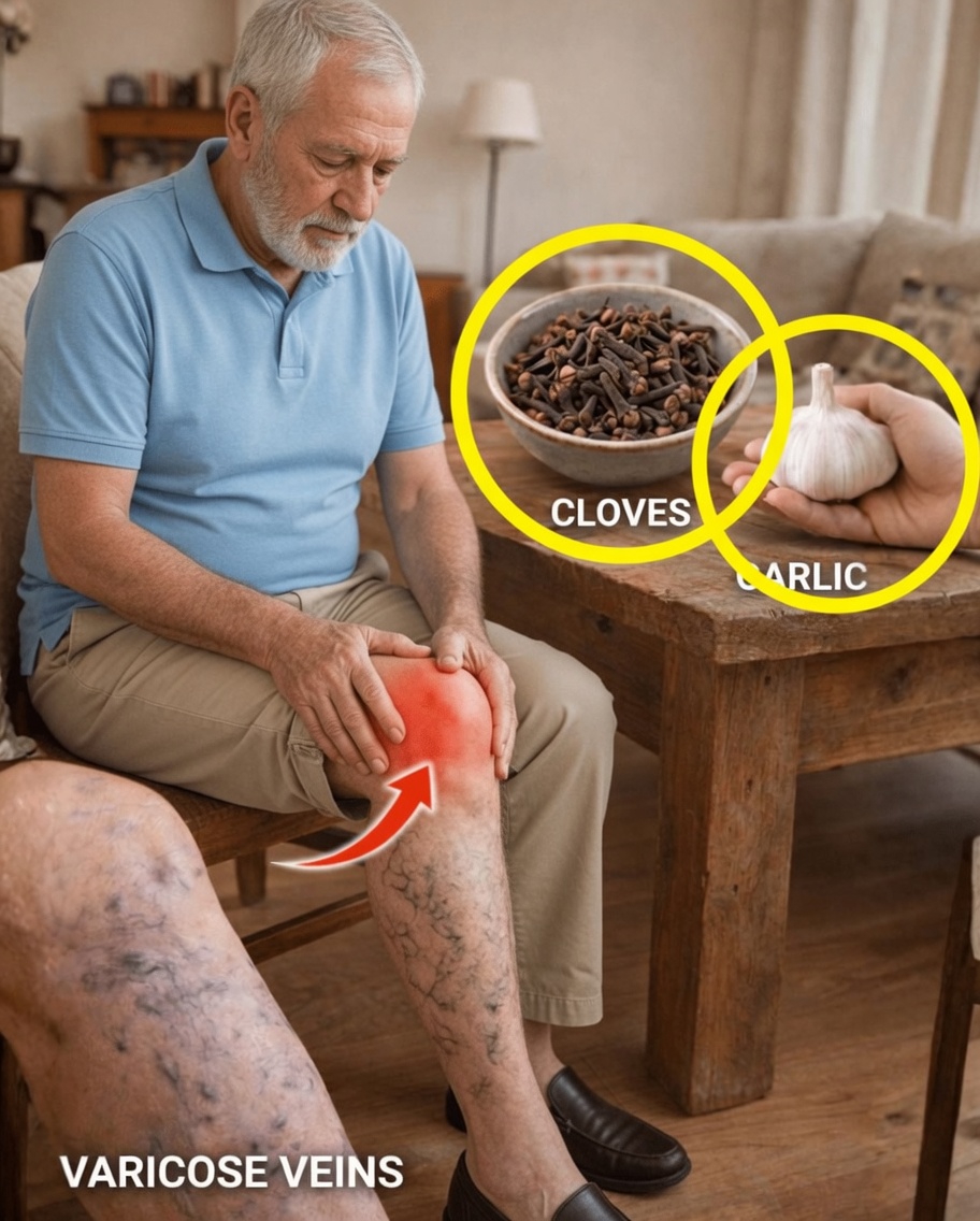Garlic & Clove Oil for Varicose Veins: The Nightly Ritual People Swear Makes Legs Feel Light Again