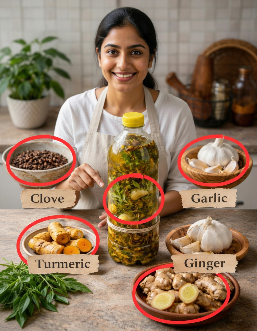 How to Make a Clove Garlic Turmeric and Ginger Drink to Support Your Immunity and Overall Wellness