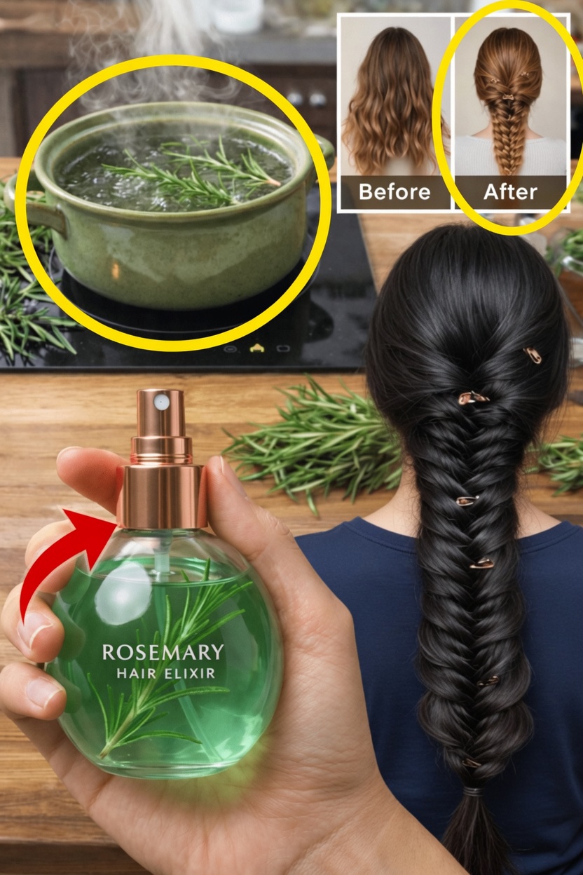 Rosemary Hair Spray: The Simple Ritual Your Hair Might Be Missing