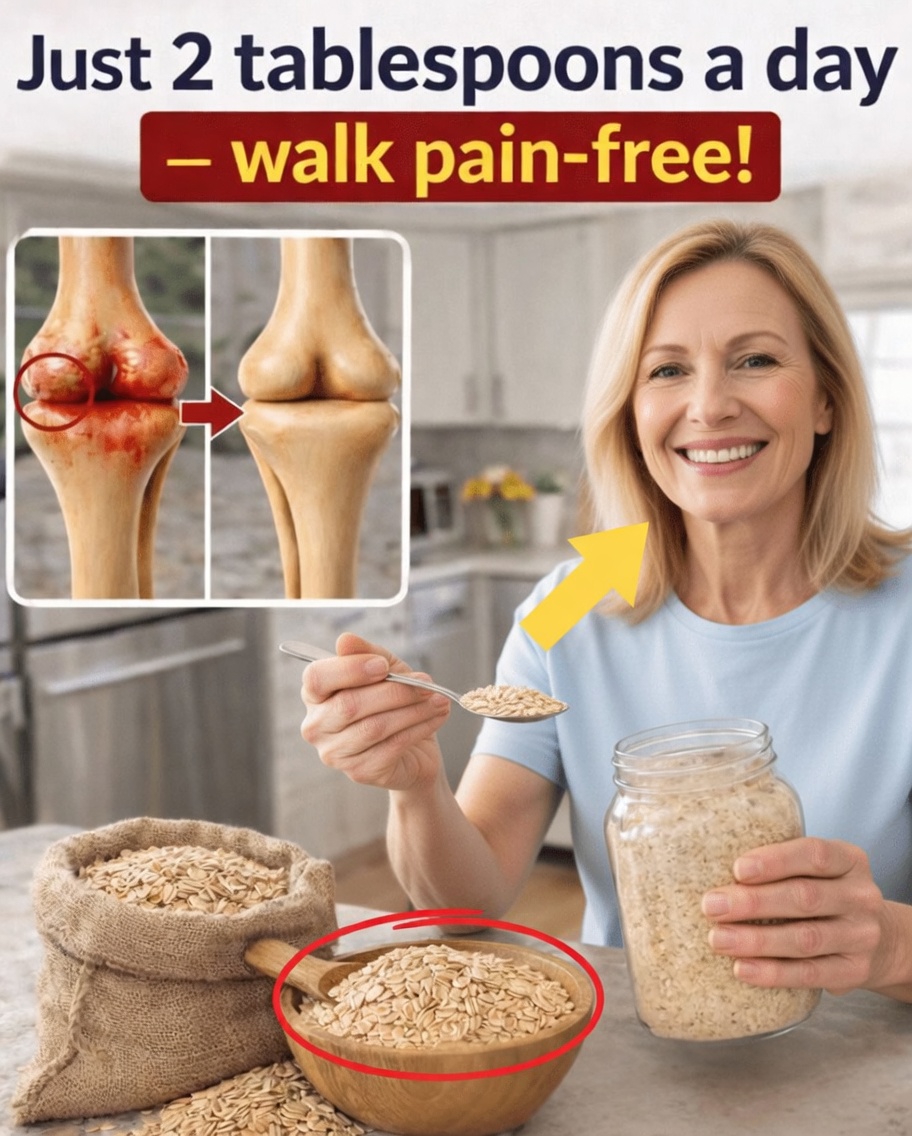 How Adding Just 2 Tablespoons of Oats to Your Daily Routine Can Support Joint Health and Mobility