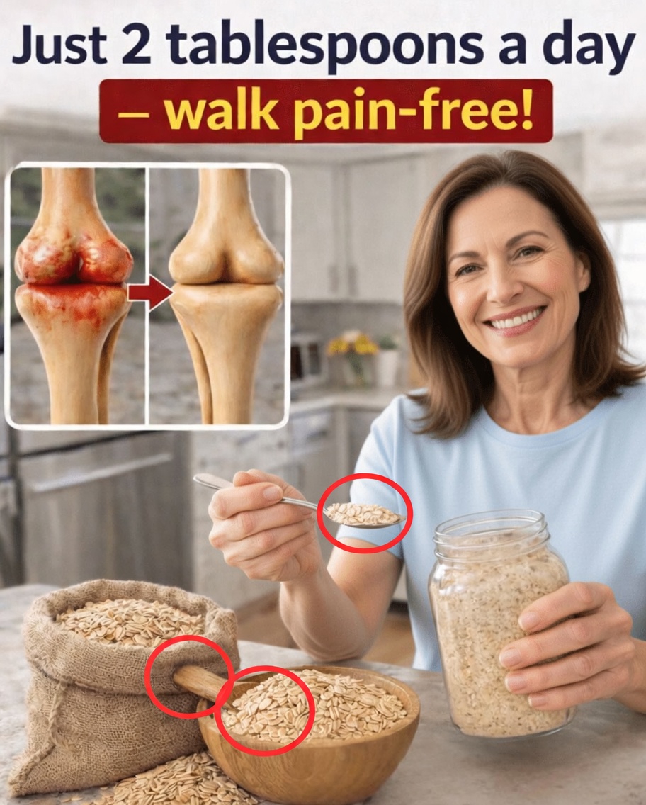 How Adding Just 2 Tablespoons of Oats to Your Daily Routine Can Support Joint Health and Mobility