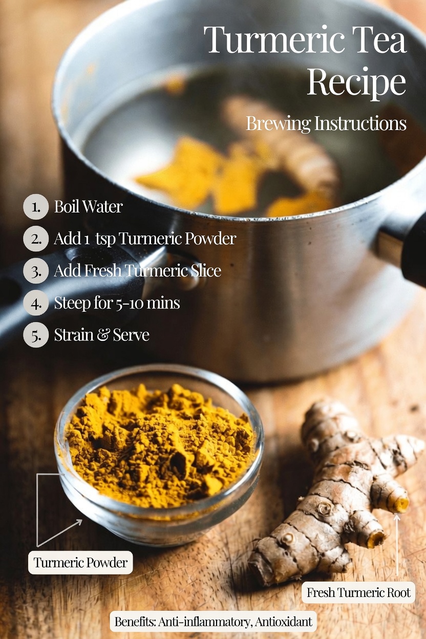 Should You Drink Turmeric Tea Every Day? Here’s What the Science Says About Its Wellness Benefits