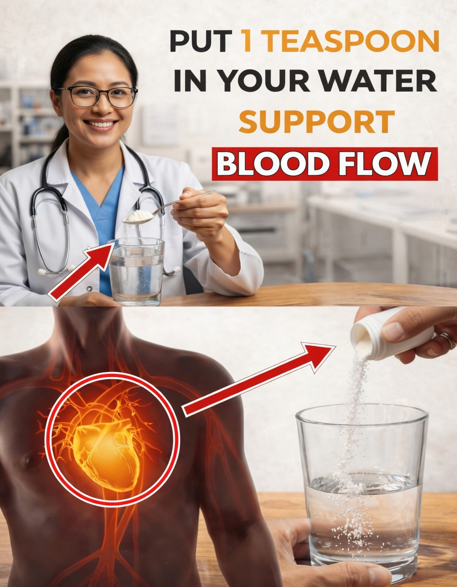 Don’t Drink Only Plain Water After 60 — Add This Mineral for Better Blood Flow Senior Health Tips