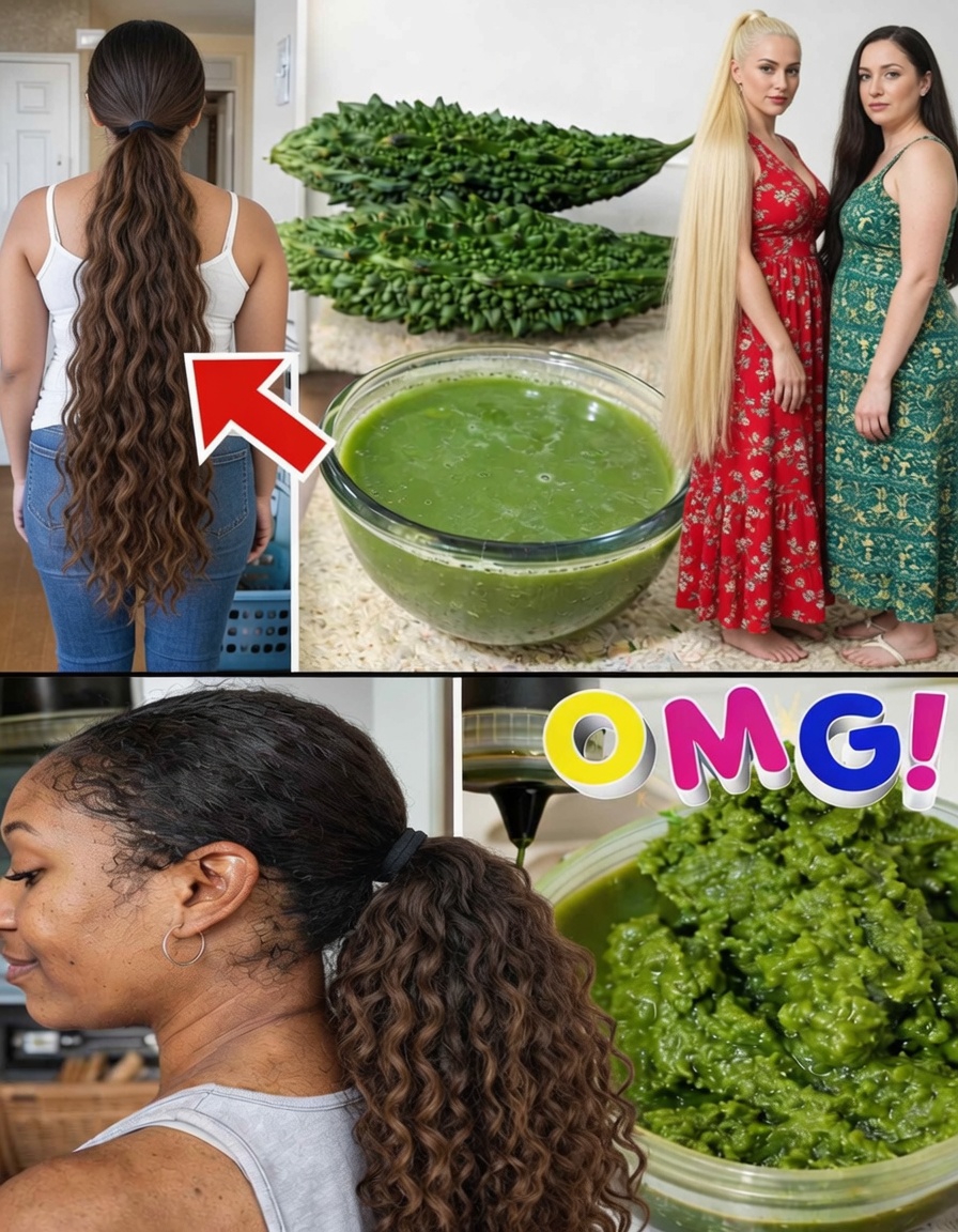 Bitter Gourd + Amla + Vitamin E: The Kitchen Serum That May Help Transform Thin, Falling Hair into Long, Thick, Strong Locks—Naturally and Affordably