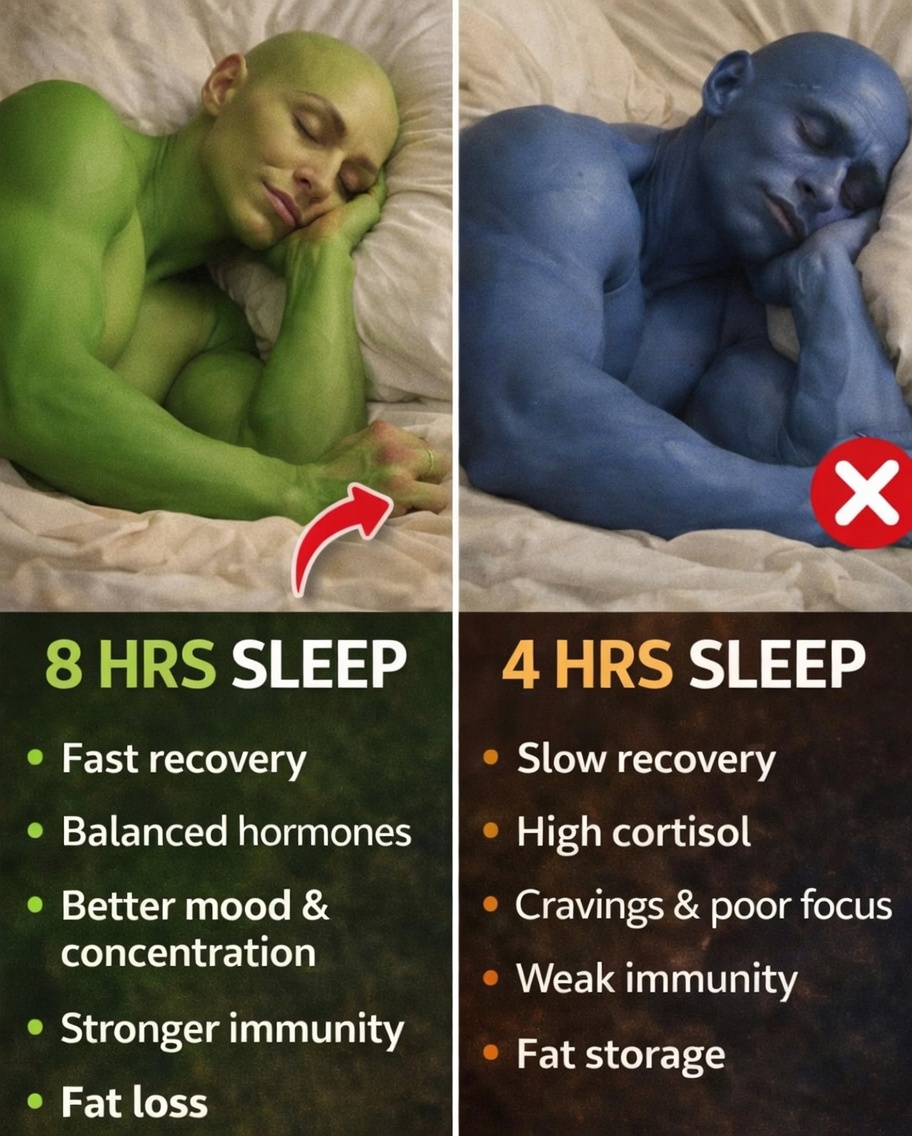 What Happens to Your Body With 8 Hours of Sleep Compared to 4 Hours: An Essential Guide