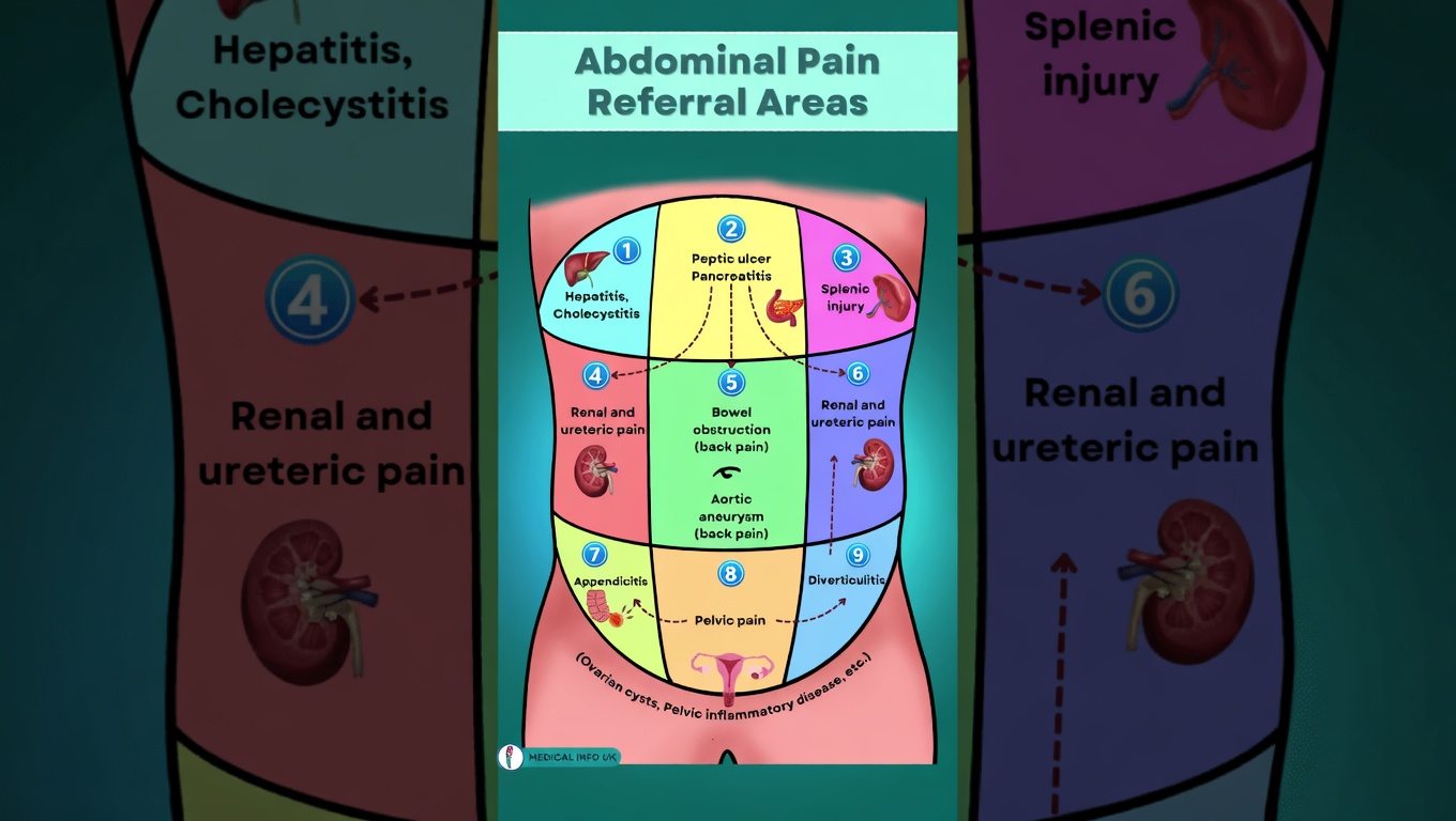 Abdominal Pain Referral Areas Explained: Your Complete Guide to Understanding Pain in Different Parts of the Abdomen