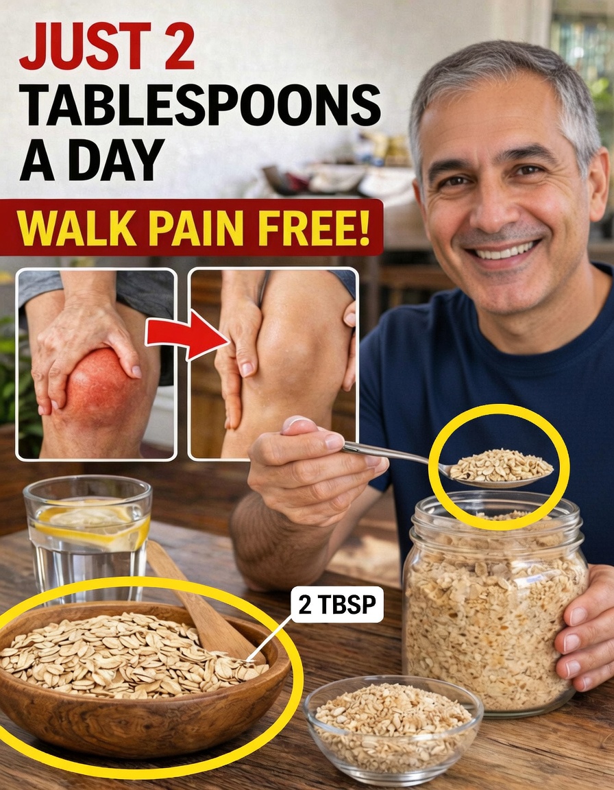 How Adding Just Two Tablespoons of Oats a Day May Support Knee Comfort and Joint Mobility