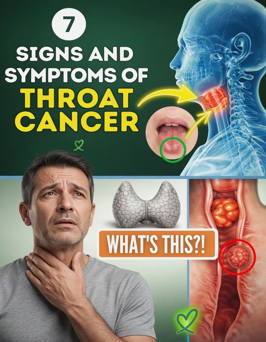 Exploring the 7 Key Signs and Symptoms of Throat Cancer: A Guide for Awareness and Early Detection