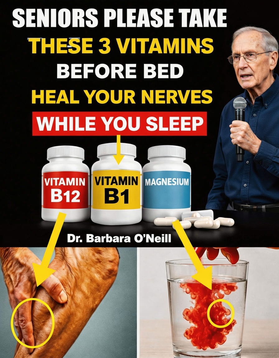 Exploring the 3 Bedtime Vitamins Recommended by Barbara O’Neill for Maintaining Stronger Legs After Age 60