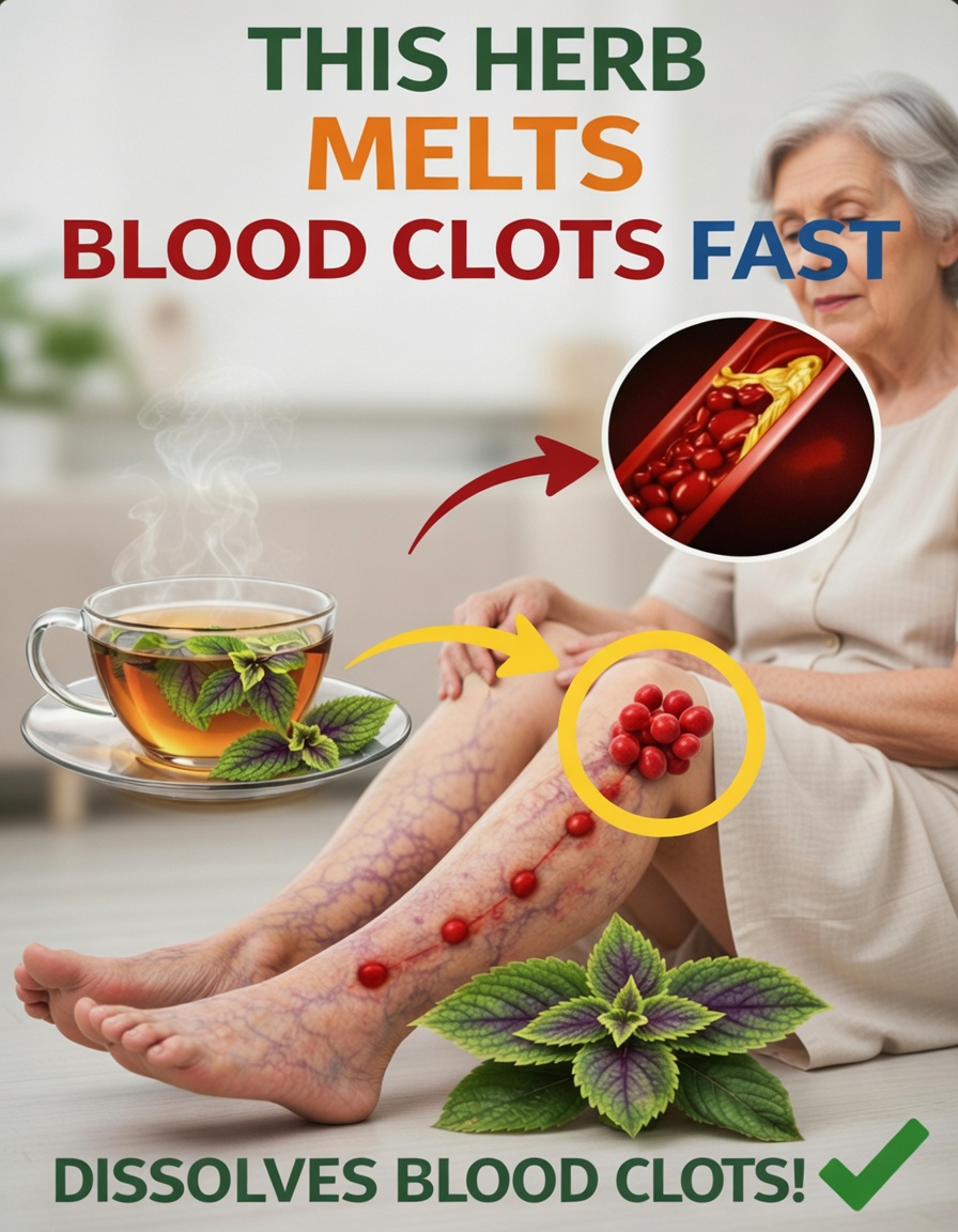 Discover the Top Natural Herbs to Promote Healthy Blood Flow and Potentially Prevent Clots in Your Legs