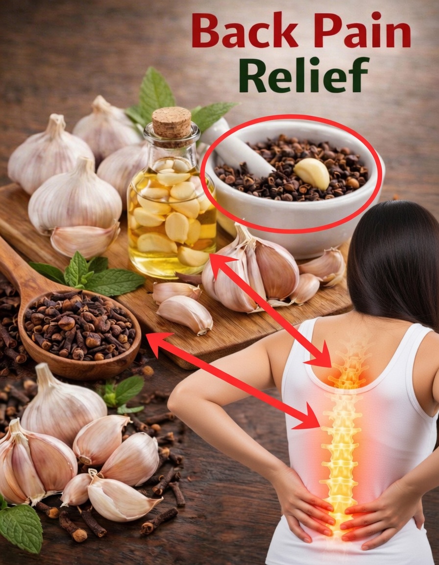 Discover How to Prepare a Clove and Garlic Home Remedy for Back Pain Management