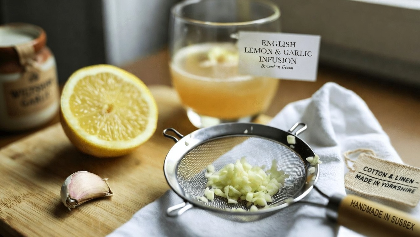 Discover How to Prepare Lemon and Garlic Juice as a Natural Addition to Your Heart-Healthy Routine
