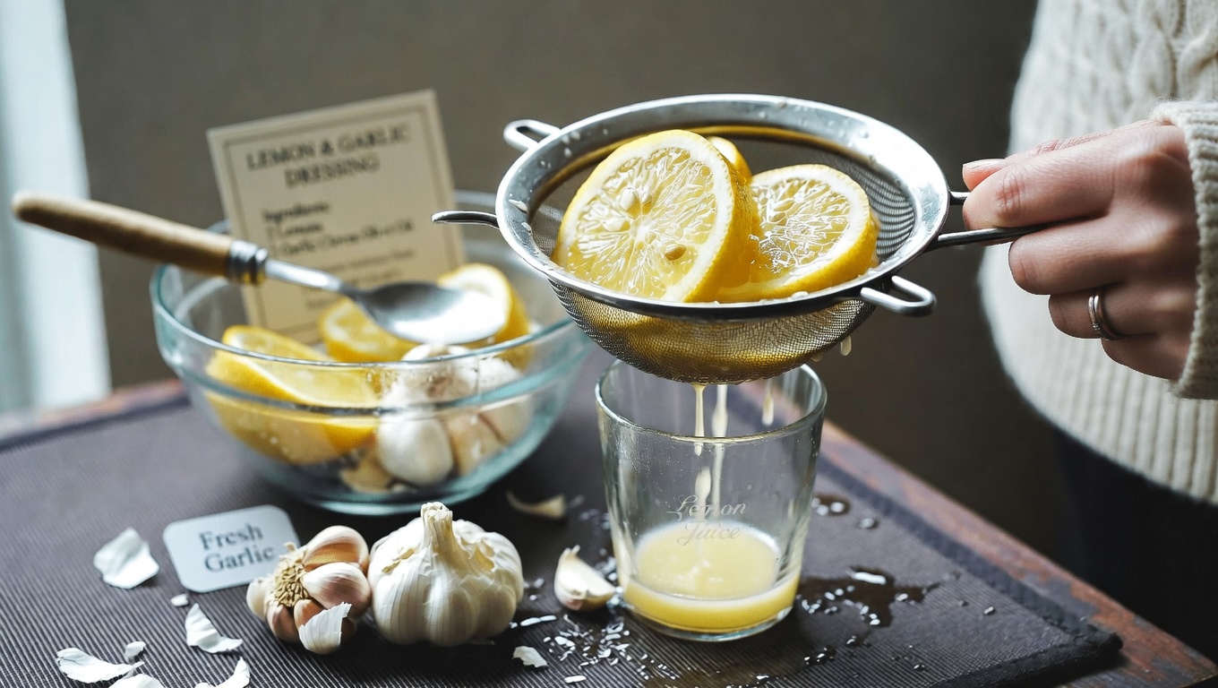 Discover How to Prepare Lemon and Garlic Juice as a Natural Addition to Your Heart-Healthy Routine