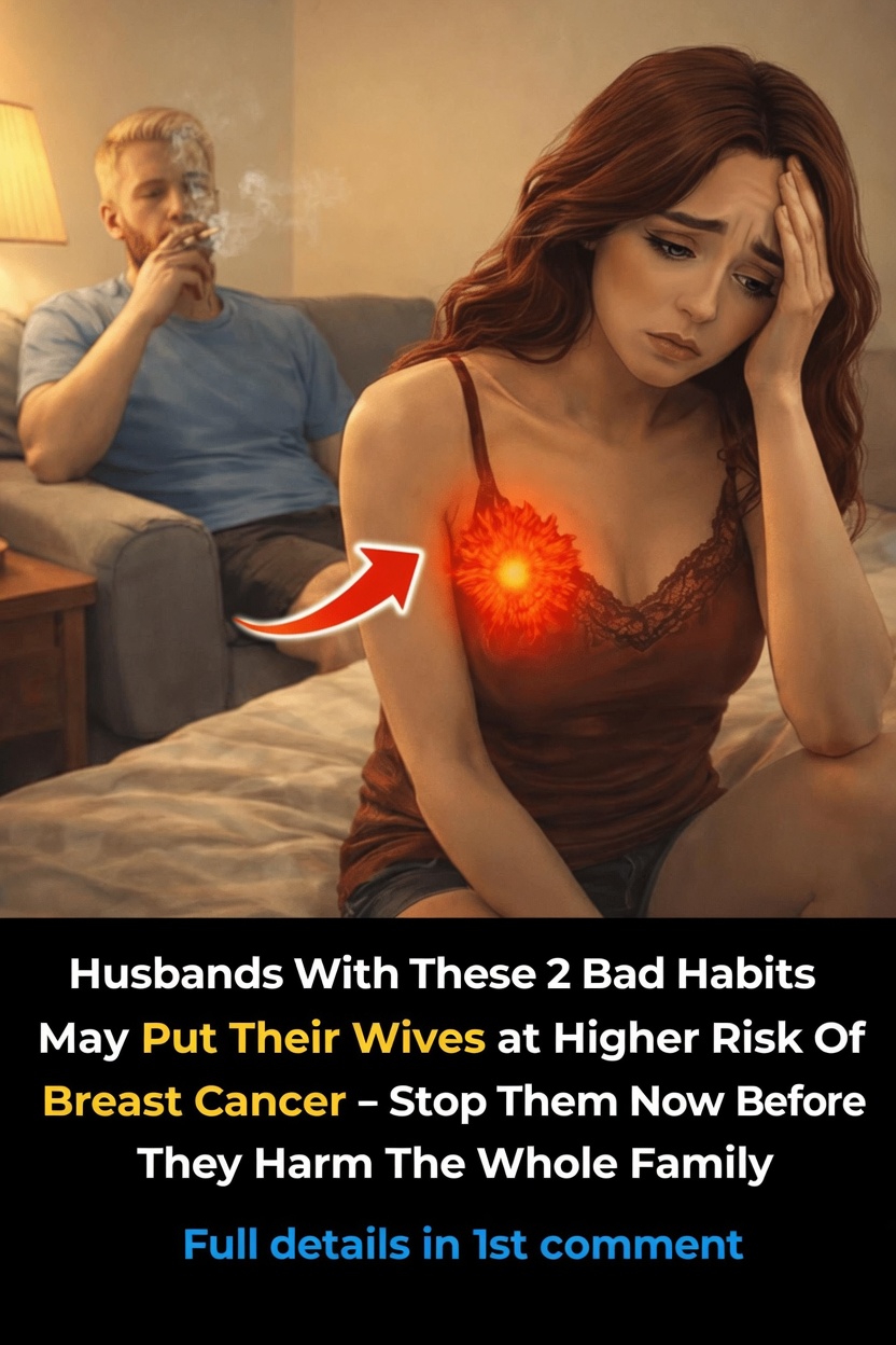 Wives’ breast cancer risk linked to husbands’ unhealthy habits