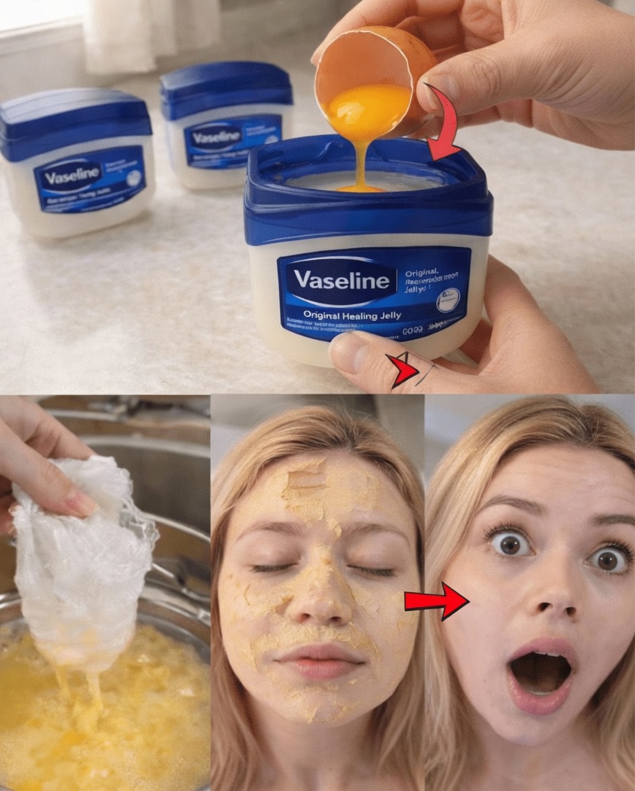 No More Wrinkles at 65! The Egg-Yolk & Vaseline Night Mask That Plumped My Mom’s Face So Much Her Friends Thought She Got Fillers