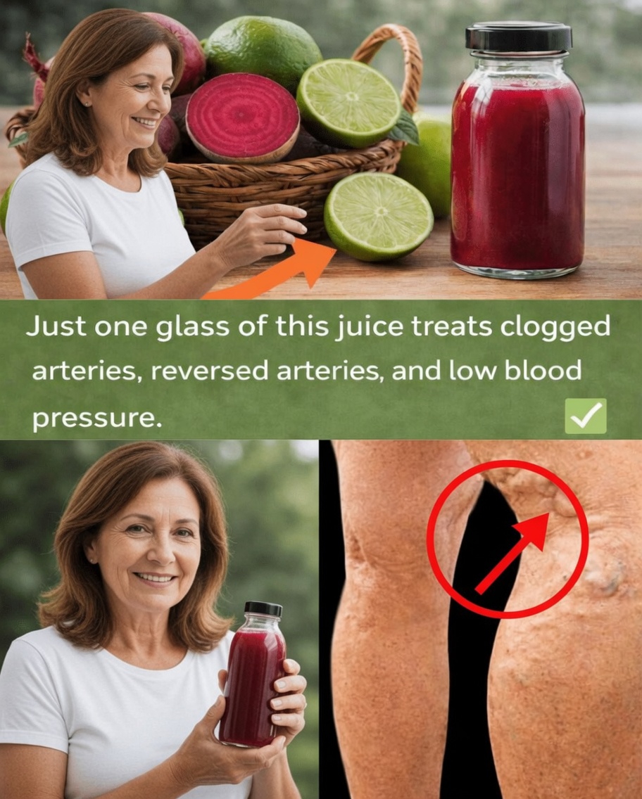 Powerful Beetroot and Lemon Juice: Your Natural Ally Against Hypertension – Detox and Lower Your Blood Pressure Naturally