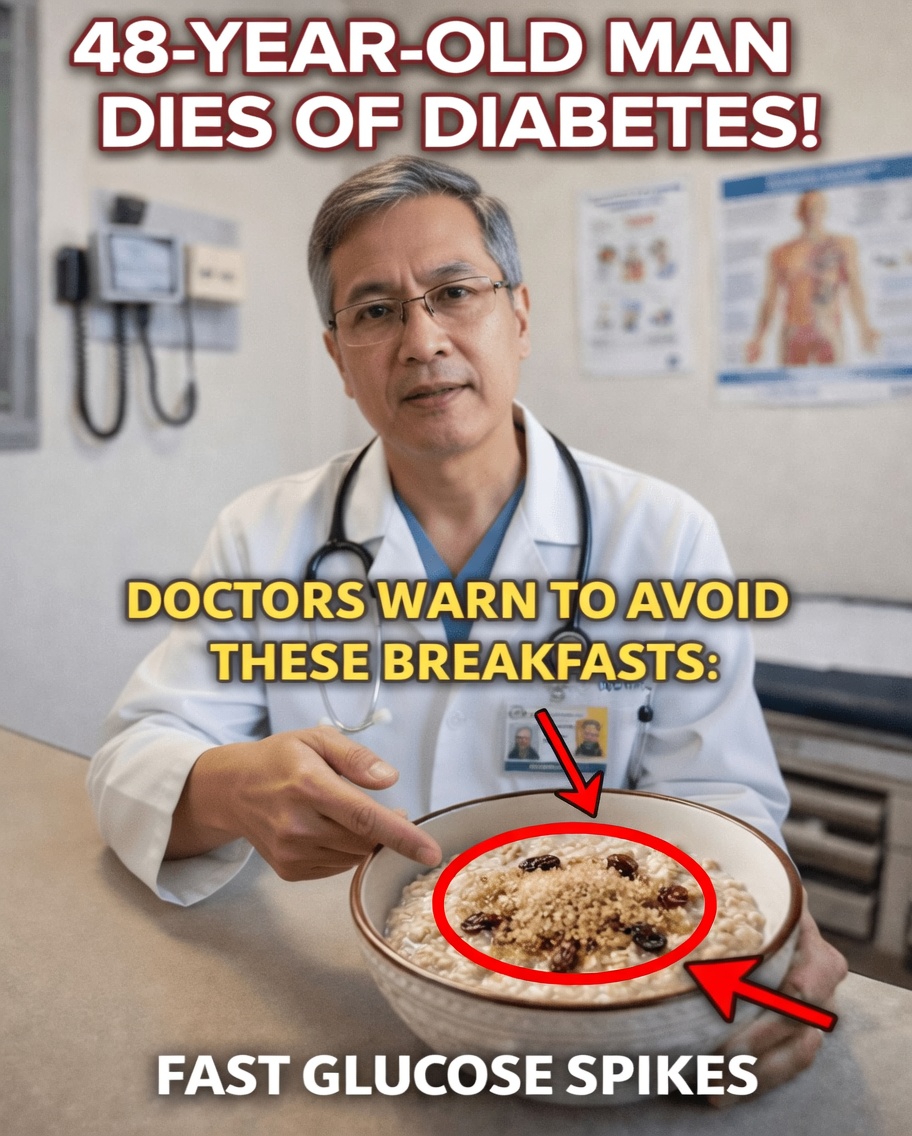 Do you eat this for breakfast every morning? Doctors warn about 3 breakfasts that spike blood sugar