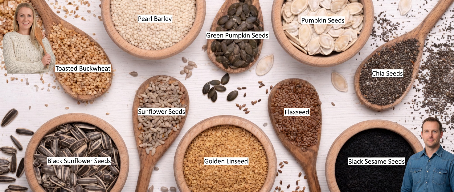 Even Over 90? Eat These 3 Seeds Every Morning to Boost Your Eyes and Brain Power (Real Science + Easy Daily Ritual)