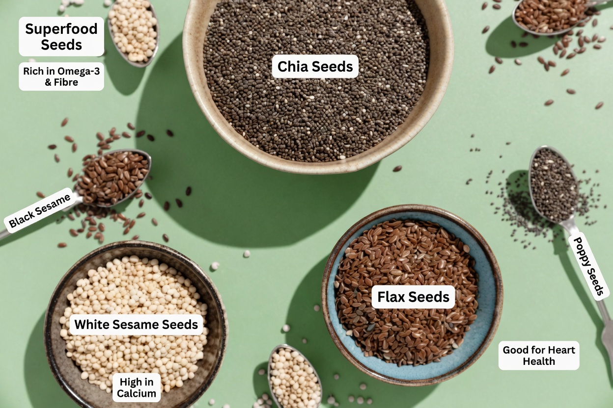 Even Over 90? Eat These 3 Seeds Every Morning to Boost Your Eyes and Brain Power (Real Science + Easy Daily Ritual)