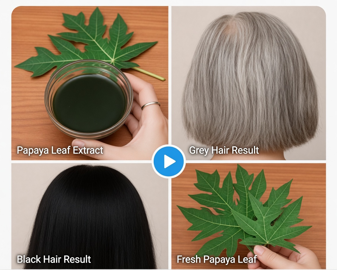 4C Hair Growth Feeling Slow with Breakage and Dandruff? Discover How Papaya Leaves May Support Thicker Strands and Scalp Health