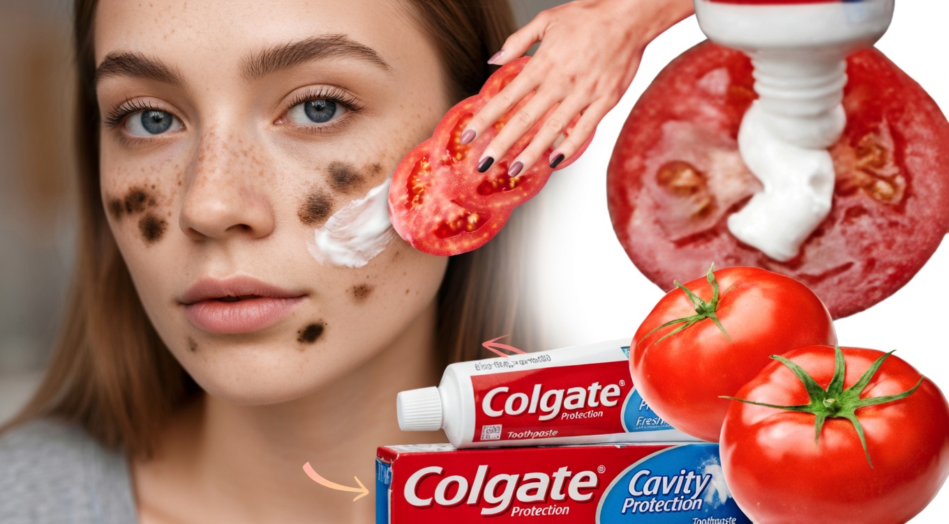 Discover the Viral Toothpaste and Tomato Face Mask Many Are Trying for the Look of Smaller Pores, Faded Dark Spots, Brighter Skin and Gentler Facial Hair Reduction