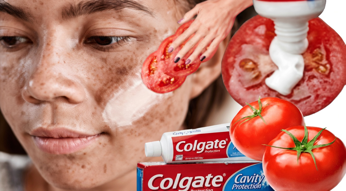 Discover the Viral Toothpaste and Tomato Face Mask Many Are Trying for the Look of Smaller Pores, Faded Dark Spots, Brighter Skin and Gentler Facial Hair Reduction