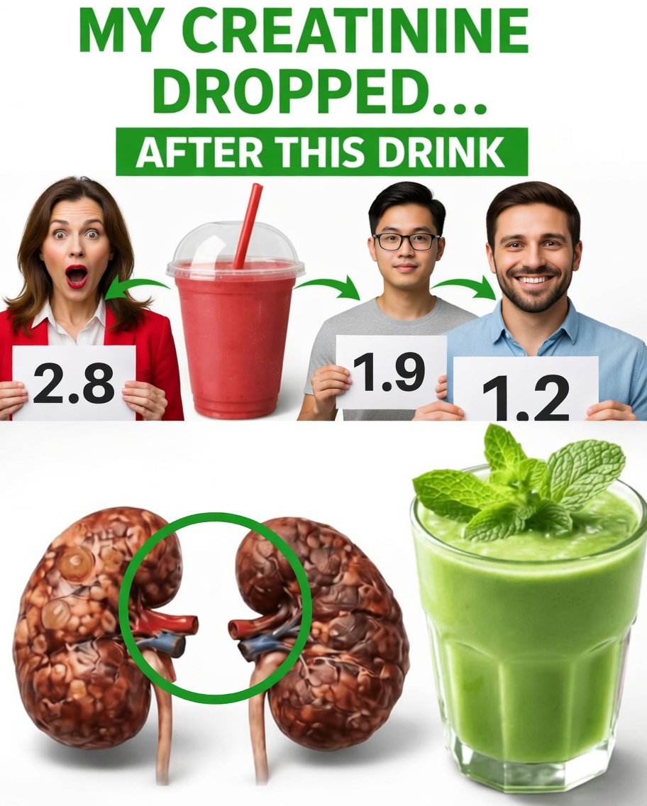 Fatigue and Rising Creatinine? Discover 3 Natural Morning Drinks That May Support Kidney Health