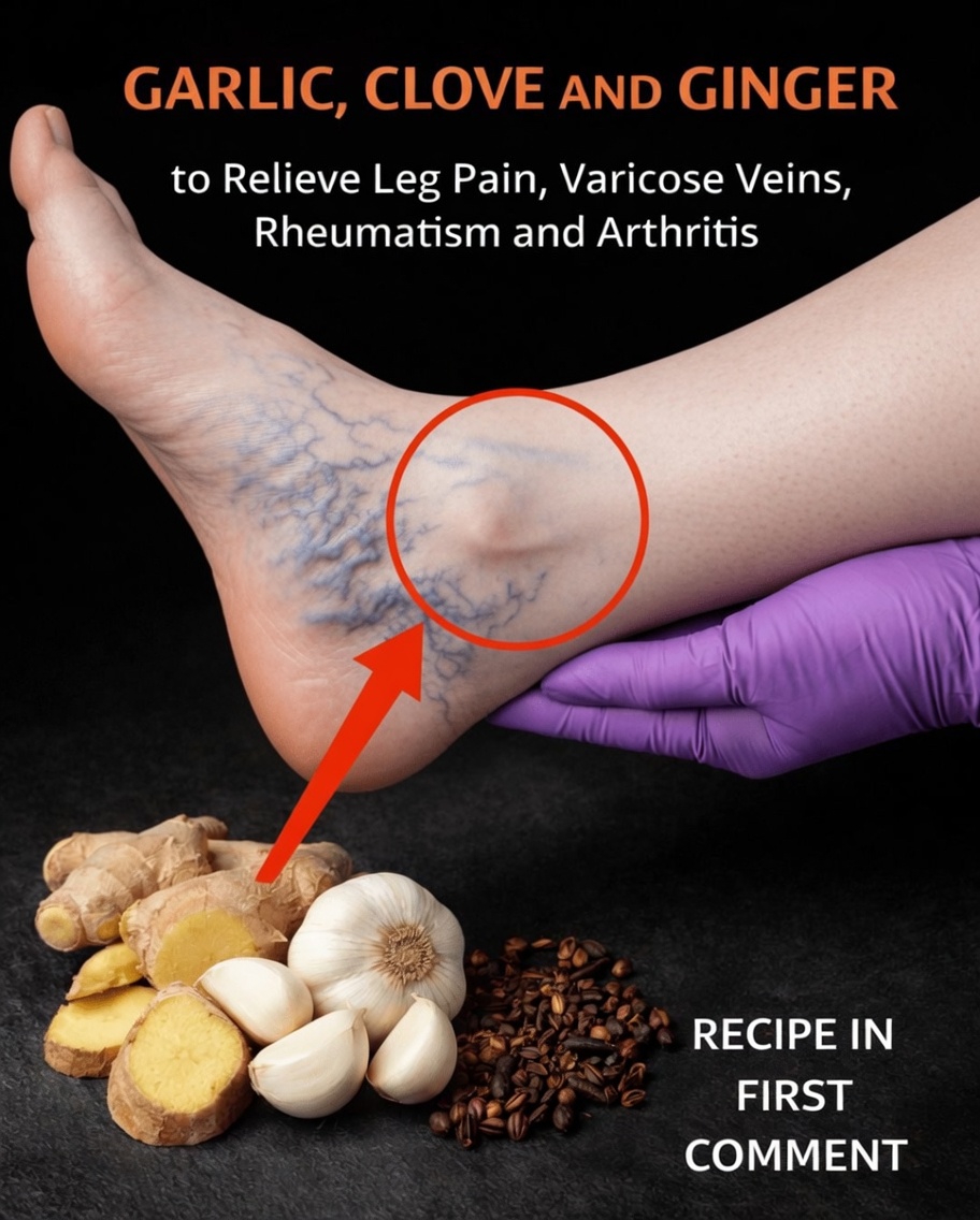 Garlic, Cloves, and Ginger: A Natural Approach to Supporting Circulation and Easing Varicose Vein Discomfort