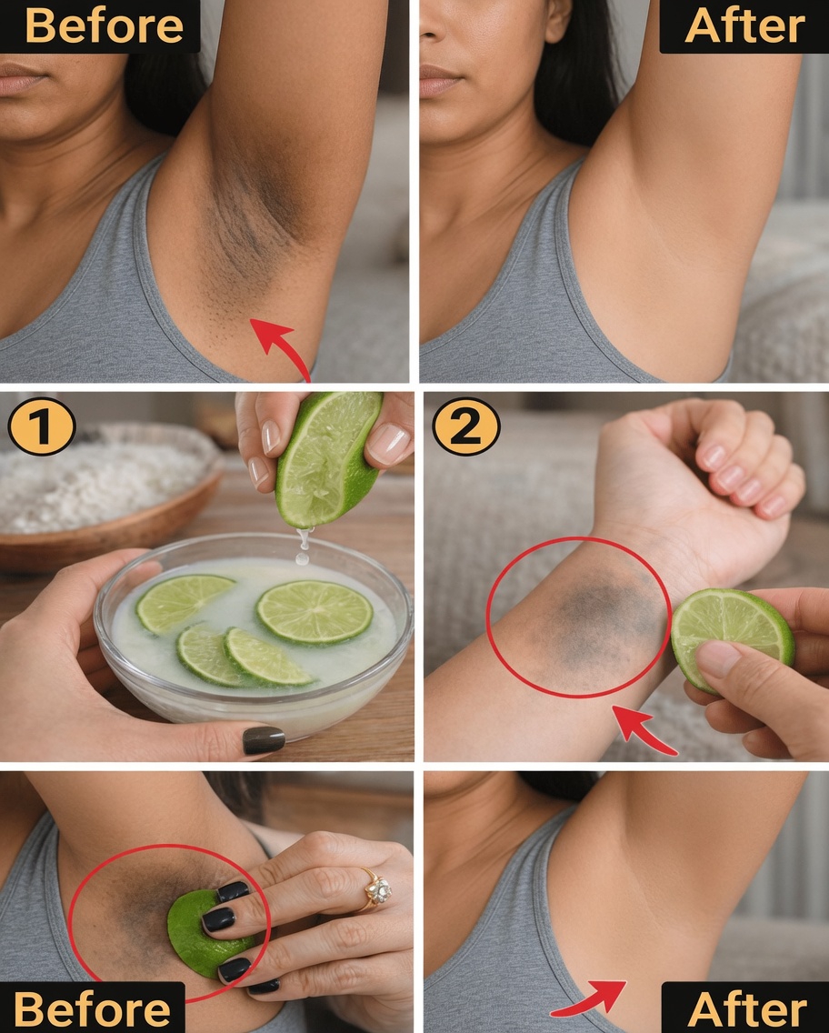 How Can You Gently Brighten Dark Elbows, Knees, and Armpits with a Simple Lemon Routine at Home?