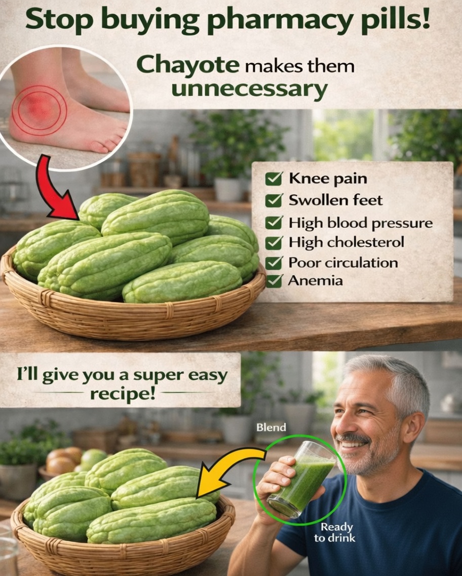 Chayote: A Natural Way to Support Knee Comfort, Heart Health, and Overall Wellness